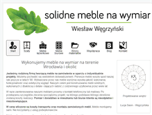 Tablet Screenshot of meblewroc.pl